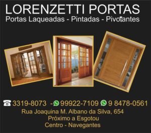 porta de madeira navegantes gravatá barra velha penha sc itajaí piçarras balneário camboriú itapema luis alves fábrica sob medida instalação